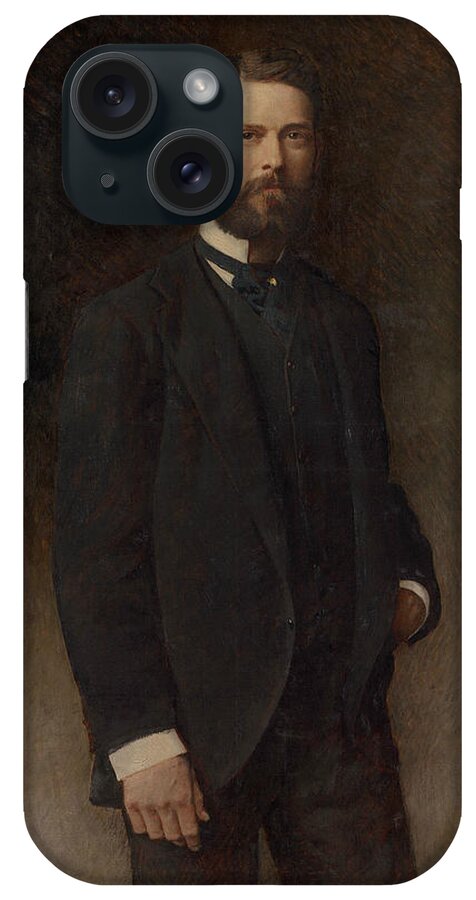 19th Century Painters iPhone Case featuring the painting Portrait of Henry Field by Leon Bonnat