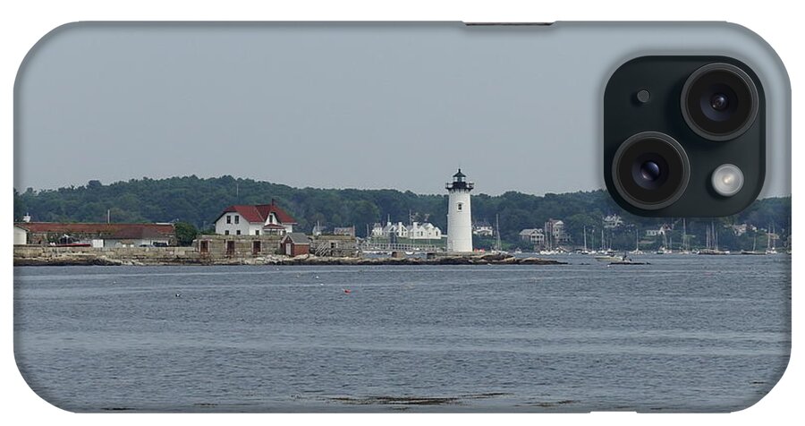 New Hampshire iPhone Case featuring the photograph Portsmouth Harbor Lighthouse by Patricia Caron