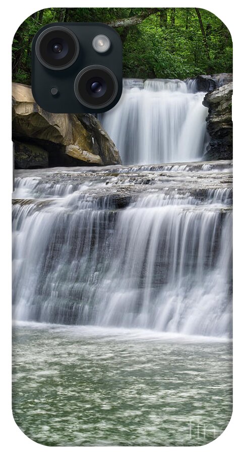 Waterfall iPhone Case featuring the photograph Potter's Falls 13 by Phil Perkins