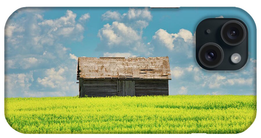 Farm iPhone Case featuring the photograph Prairie Barn by Ian McGregor