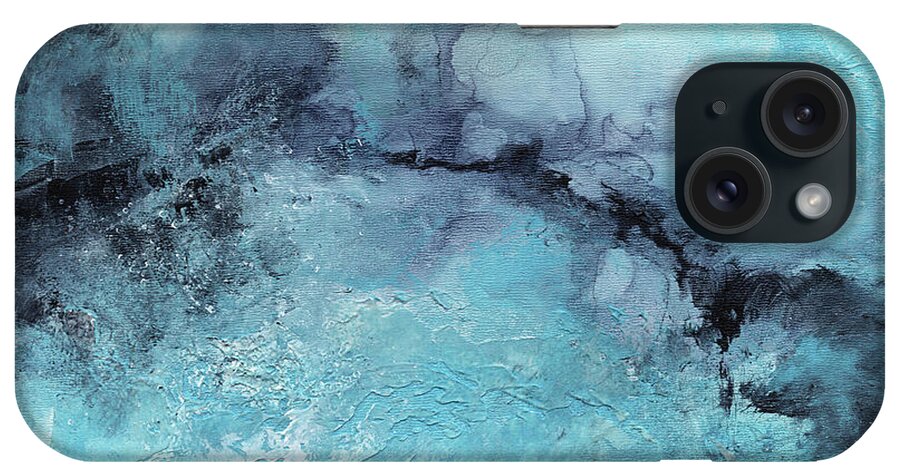 Abstract iPhone Case featuring the painting Promise of Peace by Jai Johnson