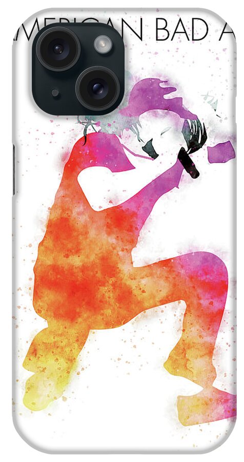 Kid iPhone Case featuring the digital art No181 MY Kid Rock Watercolor Music poster by Chungkong Art