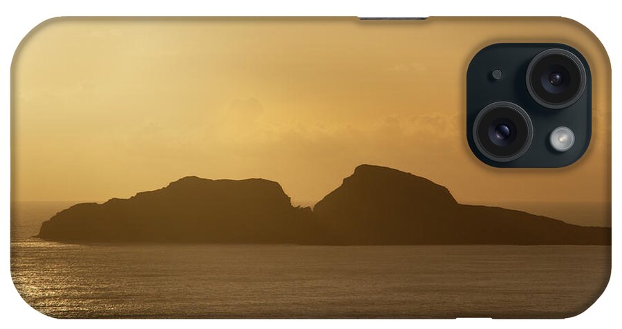 Puffin iPhone Case featuring the photograph Puffin Island Sundown by Mark Callanan