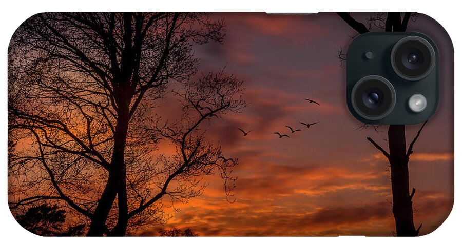 Landscape iPhone Case featuring the photograph Punchbowl Sunset by Chris Boulton