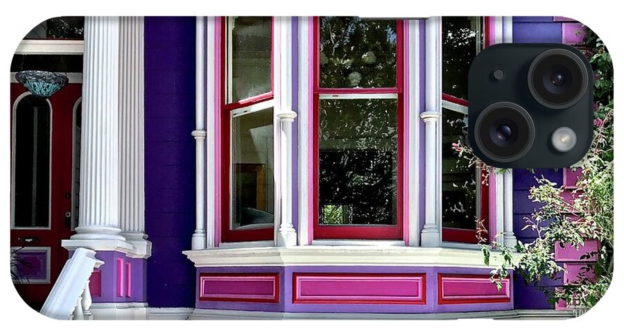  iPhone Case featuring the photograph Purple House by Julie Gebhardt