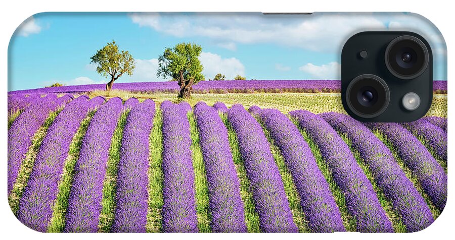 Provence iPhone Case featuring the photograph Purple Provence by Manjik Pictures