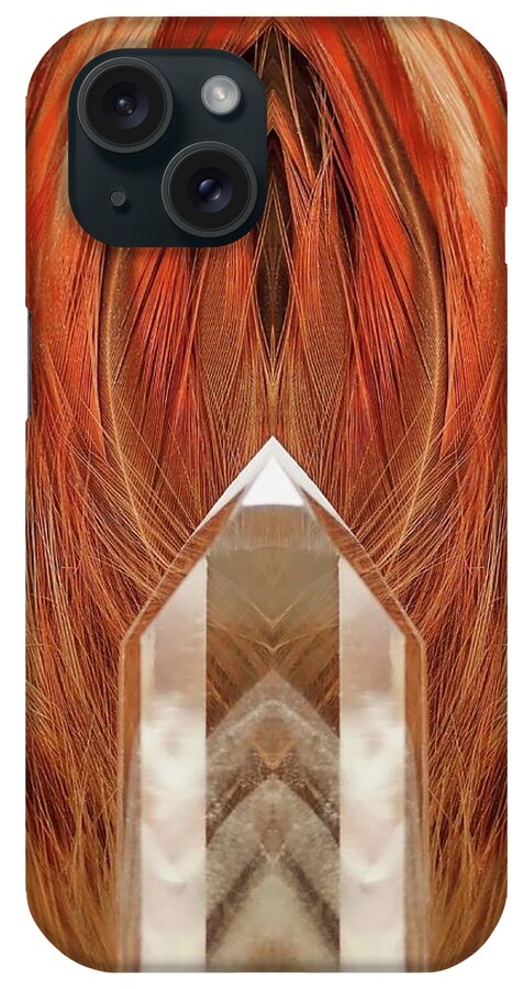  iPhone Case featuring the photograph Quartz Tower by Lorella Schoales