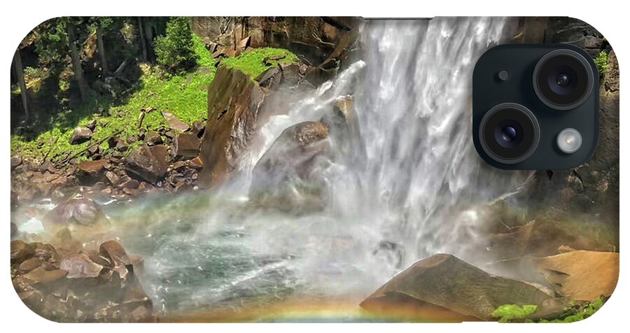Vernal Fall iPhone Case featuring the photograph Rainbow Falls by George Buxbaum