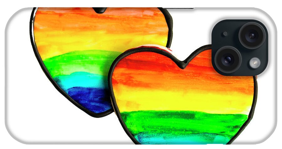 Rainbow Love iPhone Case featuring the photograph Rainbow Love by Patty Colabuono