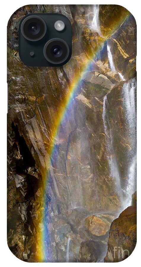 Summer iPhone Case featuring the photograph Rainbow Yosemite by Metaphor Photo