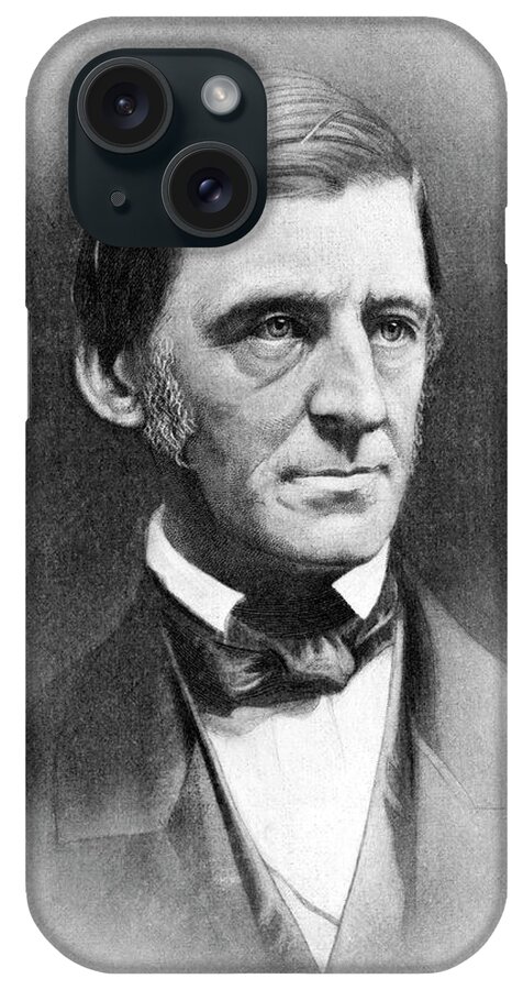 1884 iPhone Case featuring the photograph Ralph Waldo Emerson by Underwood Archives