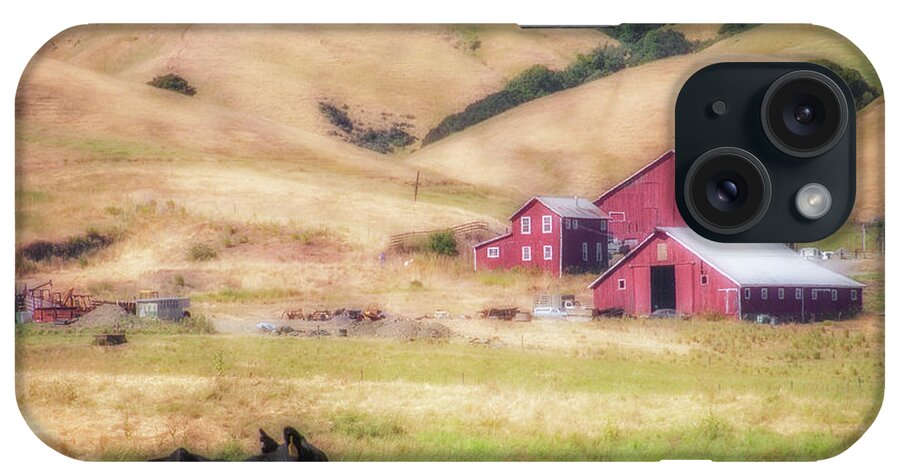 Ranch iPhone Case featuring the photograph Ranch on Hick's Valley Road by Donald Kinney