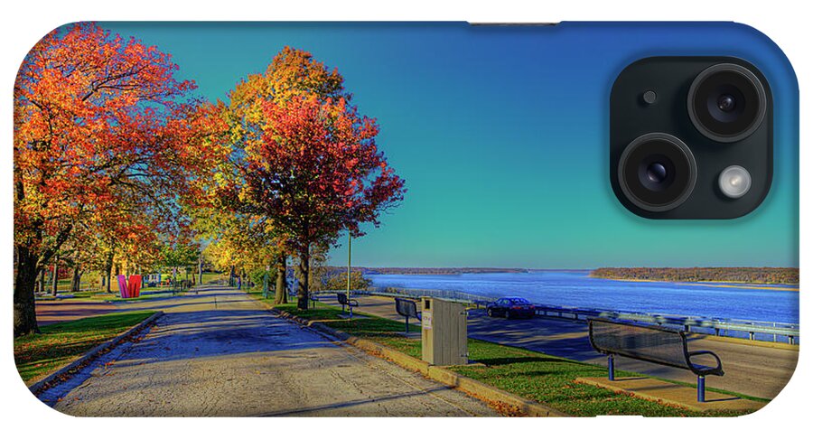 Park iPhone Case featuring the photograph Rand Park by Larry Braun
