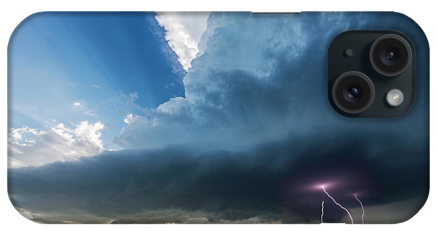 Sunshine iPhone Case featuring the photograph Ray Of Light by Marcus Hustedde