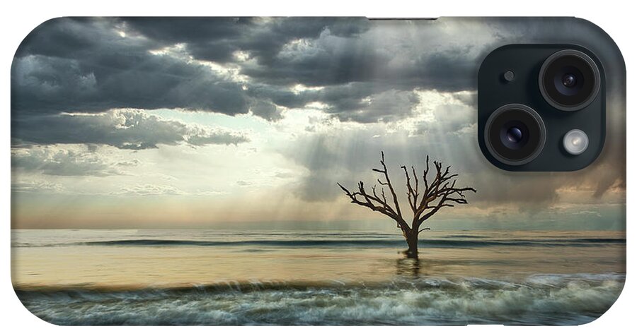 Nature iPhone Case featuring the photograph Rays over Botany Bay by Jon Glaser