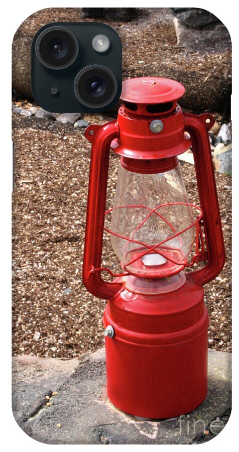 Lantern iPhone Case featuring the photograph Red Lantern by Mary Mikawoz