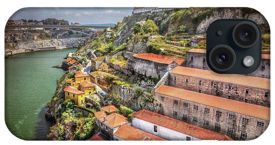 Vila Nova De Gaia iPhone Case featuring the photograph Red Roofs of Porto by Carol Japp