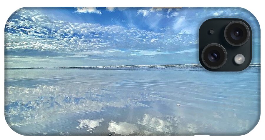 Seascape iPhone Case featuring the photograph Reflected by Daniele Smith