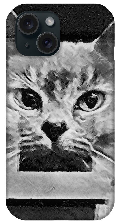 Digital Art iPhone Case featuring the photograph Reflections by Tracey Lee Cassin