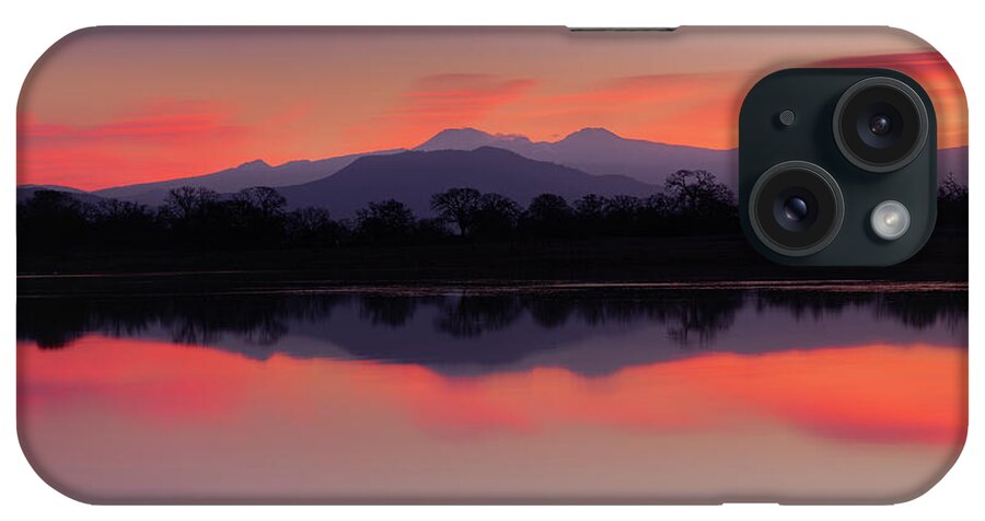 Lake iPhone Case featuring the photograph Reflective Serenity by Mike Lee