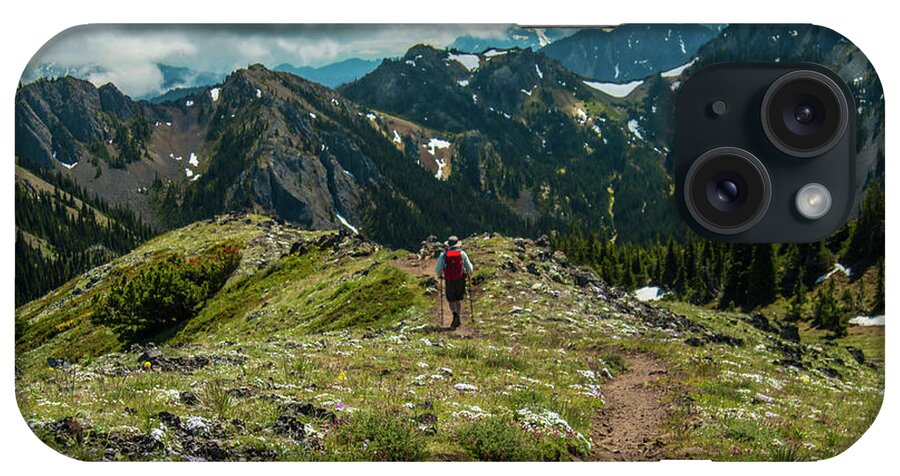 Mt Townsend iPhone Case featuring the photograph Reluctantly Descending by Doug Scrima