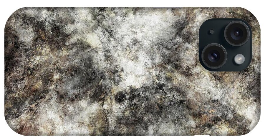 Natural iPhone Case featuring the digital art Residue by Keith Mills
