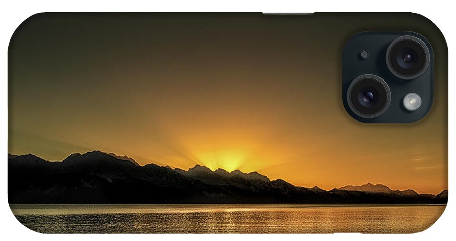 Alaska iPhone Case featuring the photograph Resurrection Bay Seward Alaska by Michael W Rogers