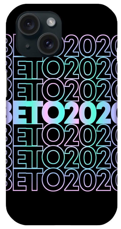 Cool iPhone Case featuring the digital art Retro Beto 2020 by Flippin Sweet Gear