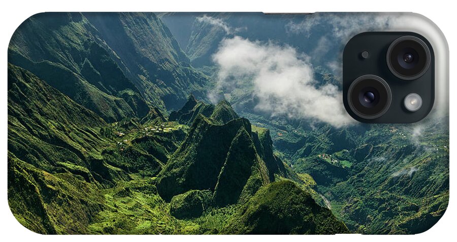 Reunion Island iPhone Case featuring the photograph Reunion island - Mafate by Olivier Parent
