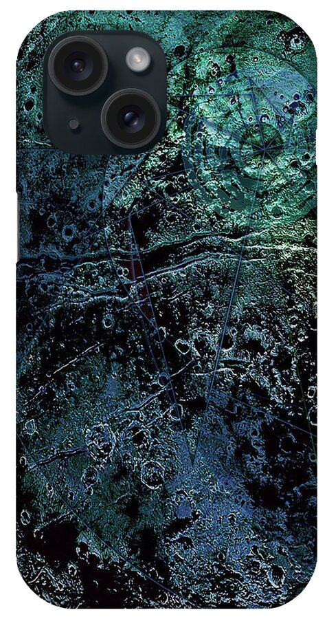 Topography iPhone Case featuring the digital art Revolution 9a by Kenneth Armand Johnson
