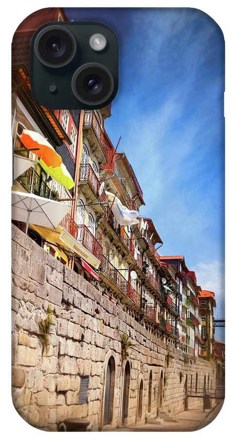 Porto iPhone Case featuring the photograph Ribeira District of Porto Portugal by Carol Japp