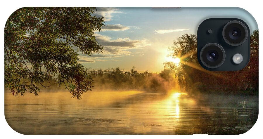 River iPhone Case featuring the photograph River Smoke by Rod Best