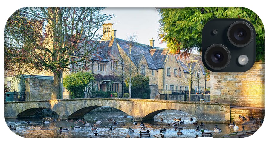 Bourton On The Water iPhone Case featuring the photograph River Windrush in Bourton on the Water by Tim Gainey