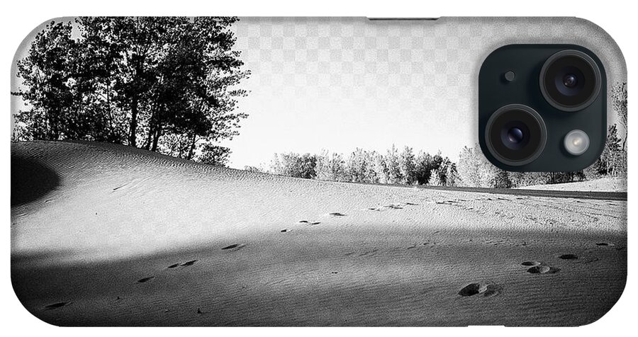 Landscape iPhone Case featuring the photograph RiverDunesPhantomPassage by Mark Reiners