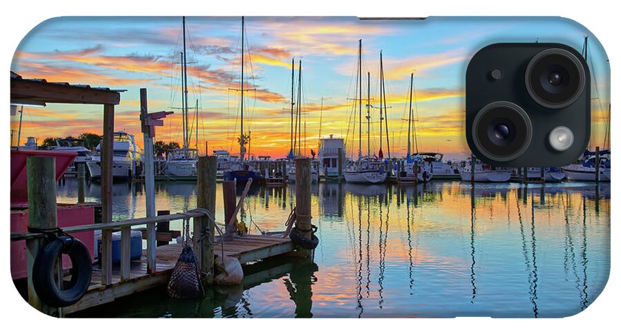 Boats iPhone Case featuring the photograph Rockport Harbor Sunrise by Ty Husak