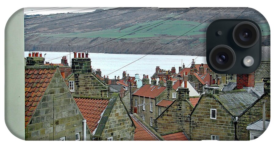Outdoors iPhone Case featuring the photograph Rooftops, Robin Hood's Bay by Rod Johnson