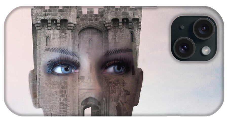 Double Exposure iPhone Case featuring the digital art Royal Queen by Juli Scalzi