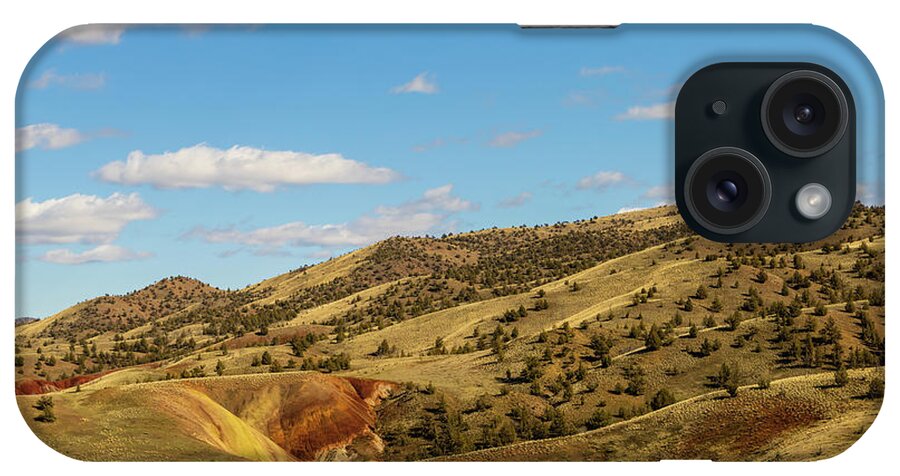 Painted Hills iPhone Case featuring the photograph Rugged Colorful Painted Hills by Aashish Vaidya