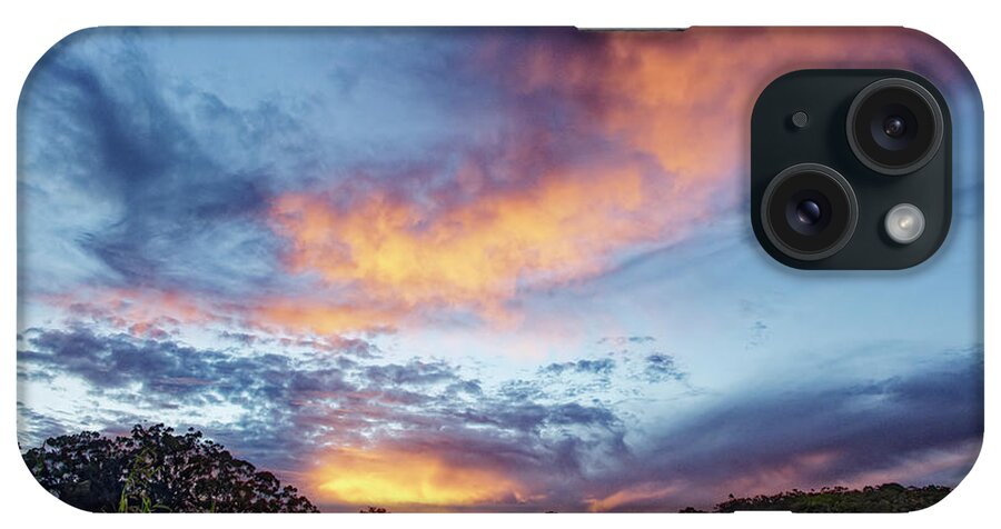 Rural Sunset. Beautiful Hawaii iPhone Case featuring the photograph Rural Hawaiian Sunset by Heidi Fickinger