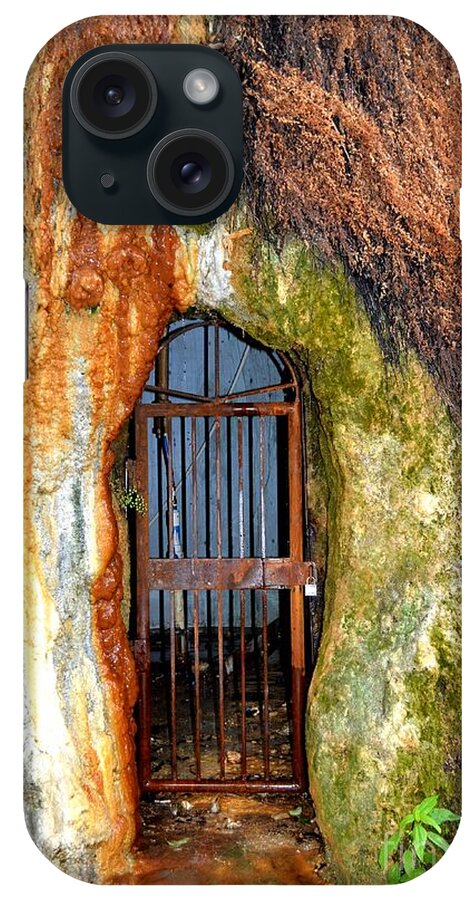 Rusted Gate iPhone Case featuring the photograph Rusted Gate by Expressions By Stephanie