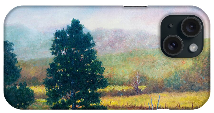 Rustic iPhone Case featuring the painting Rustic Spring by Douglas Castleman