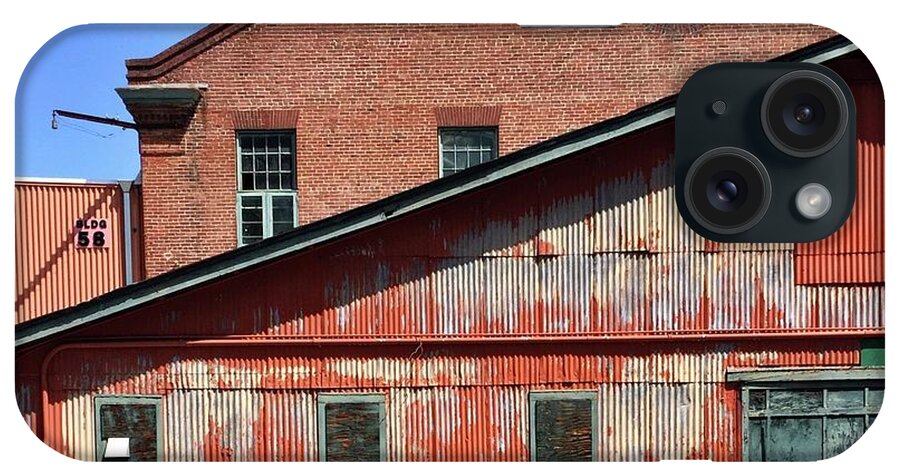  iPhone Case featuring the photograph Rusty Warehouse by Julie Gebhardt