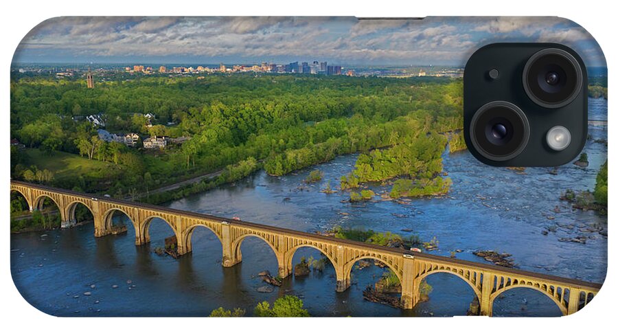 Richmond iPhone Case featuring the photograph Rva 019 by Richmond Aerials