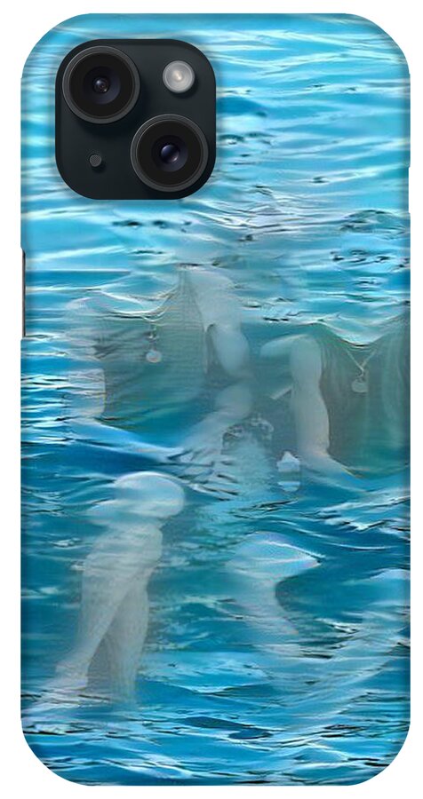 Men iPhone Case featuring the digital art Safe and Sound by Matthew Lazure