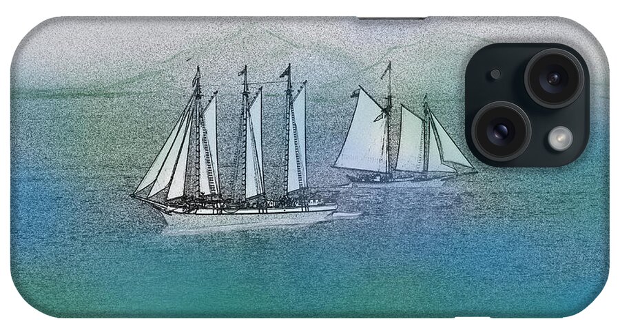 Photograph iPhone Case featuring the photograph Sail away by Jean Evans