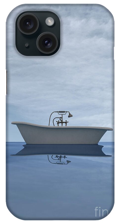 Clayton iPhone Case featuring the digital art Sailing Away by Clayton Bastiani
