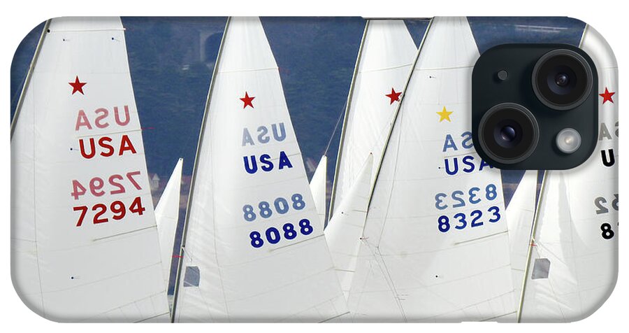Parade Of Sail iPhone Case featuring the photograph Sailing Regatta by Scott Cameron