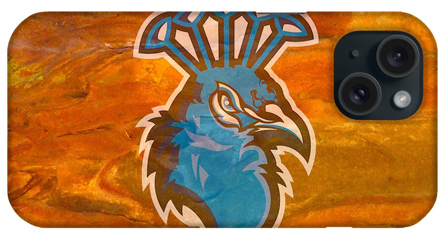 Saint Peter's University Peacocks iPhone Case featuring the digital art Saint Peter's University by Steven Parker
