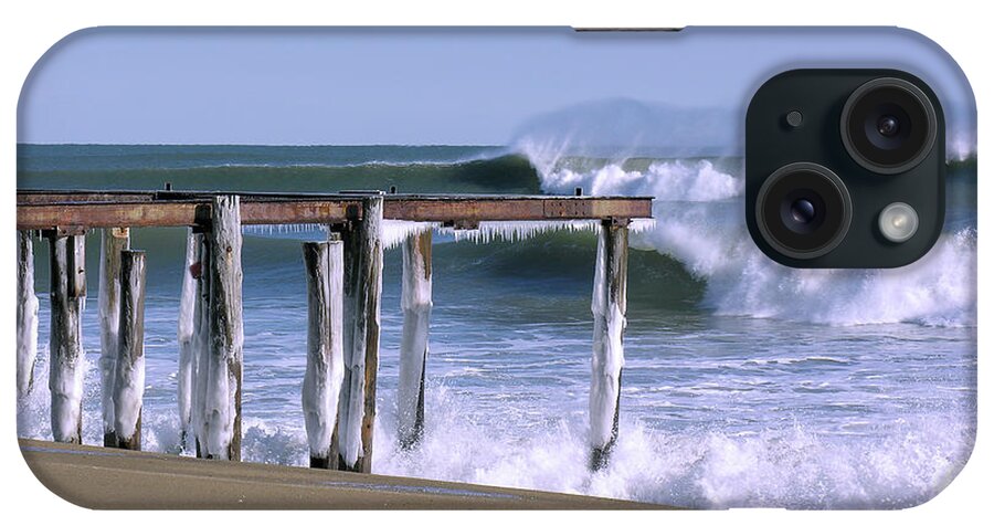 Salisbury iPhone Case featuring the photograph Salisbury Winter Storm by Betty Denise