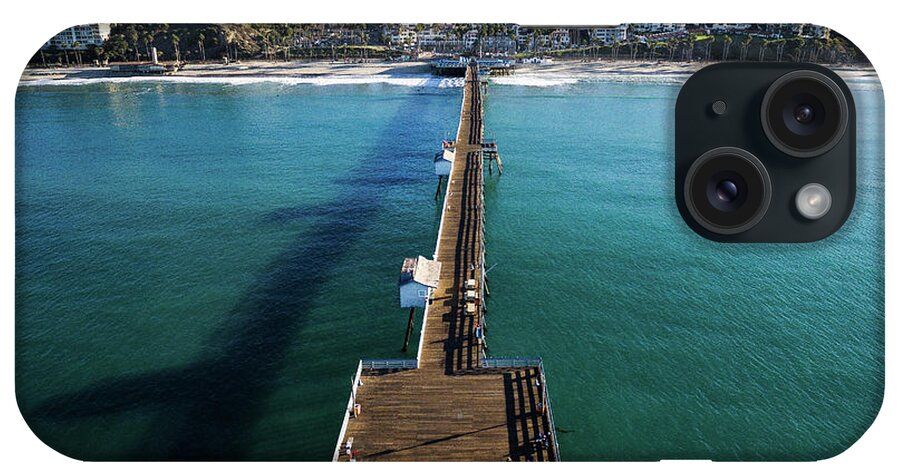 Pier iPhone Case featuring the photograph San Clemente Pier by Tyler Rooke